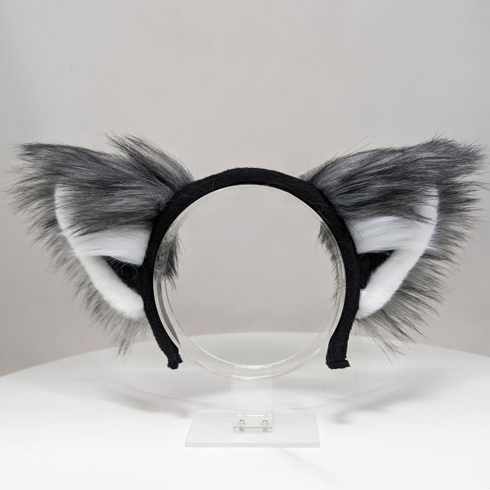 Pawstar Raccoon Ear Headband  for costumes, cosplay, fursuit, fashion, therian