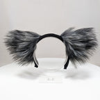 Pawstar Raccoon Ear Headband  for costumes, cosplay, fursuit, fashion, therian back