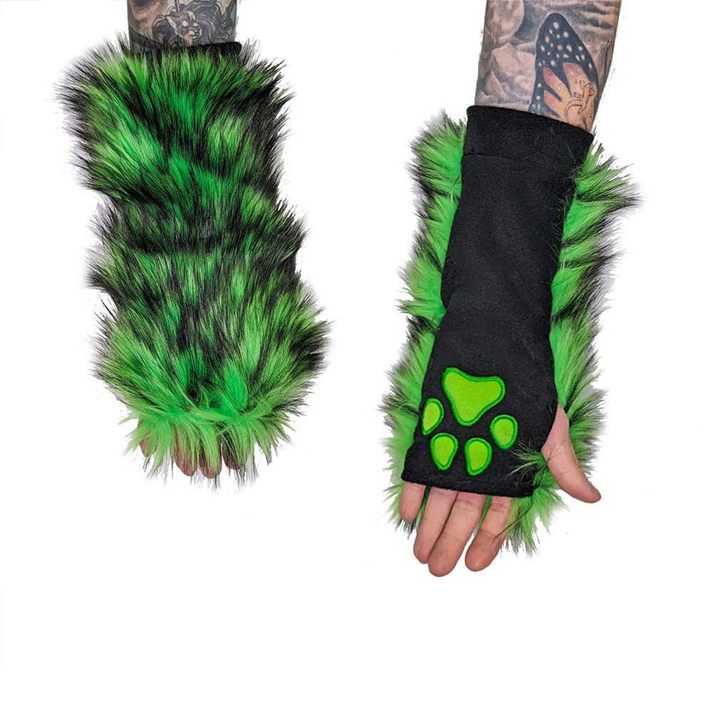 Paw Warmers - Wild Wolf Fur