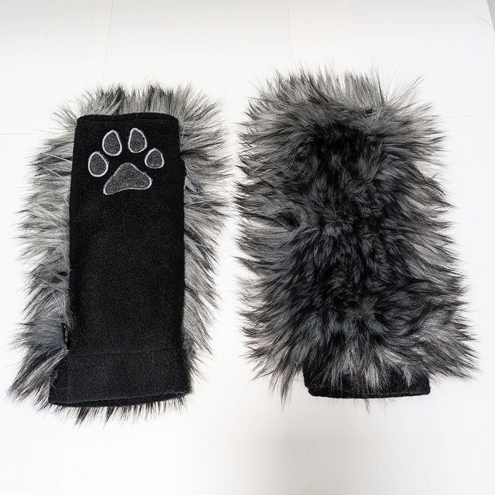 Paw Warmers - Wild Wolf Fur