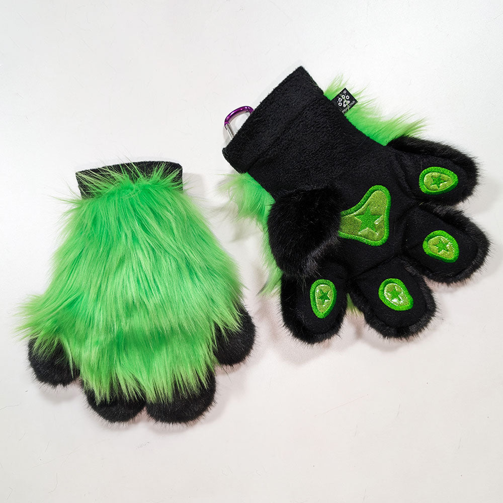 PawMitts - Lime Sparkle Pad Edition