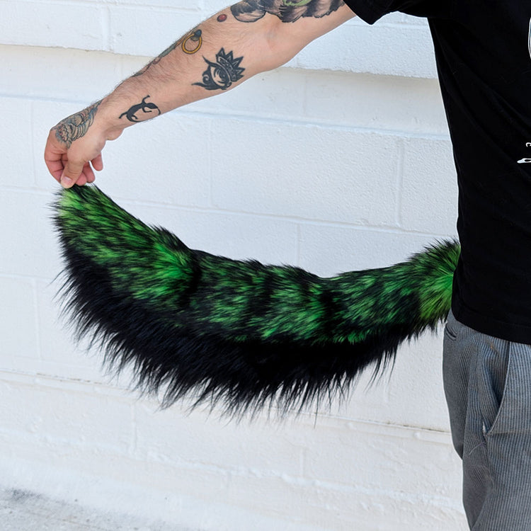 Pawstar Halloween costume tail in werewolf wolf furry fursuit theme