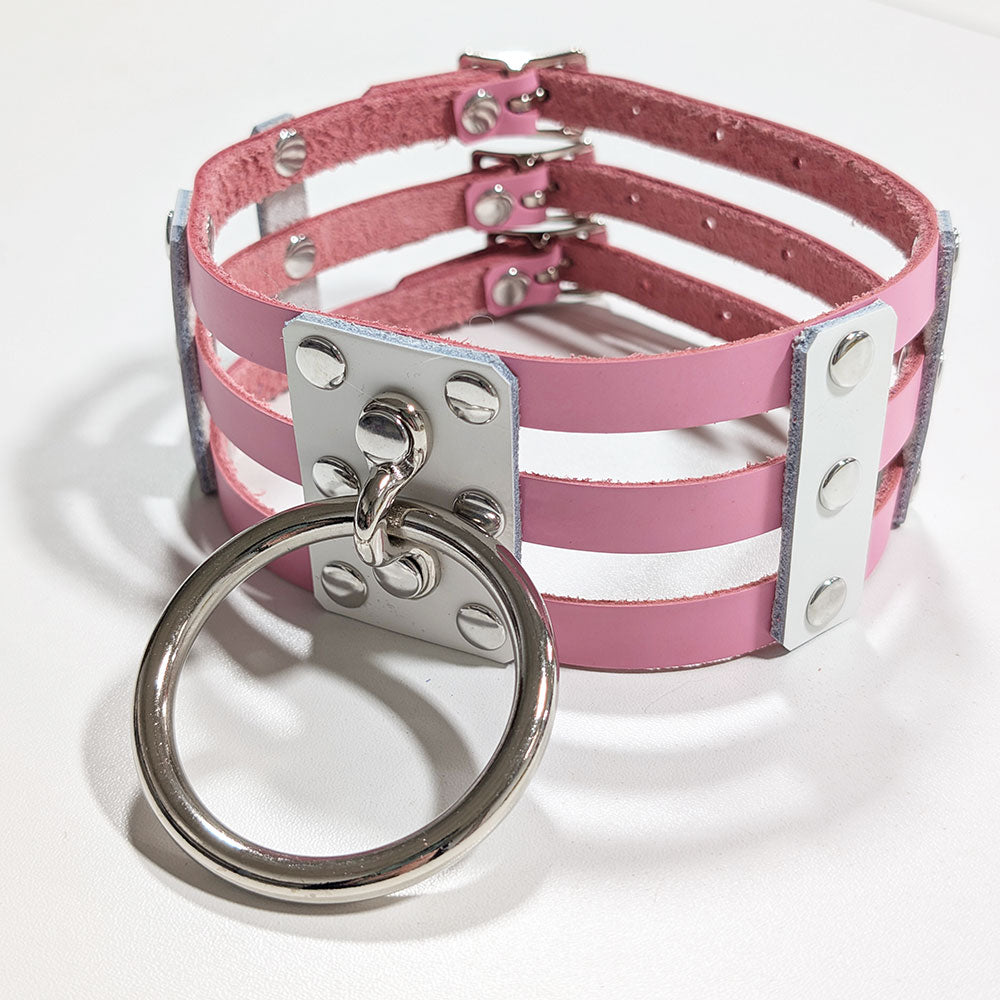 ☆ Color-Swap Ring Cage Collar