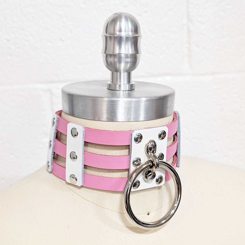 ☆ Color-Swap Ring Cage Collar