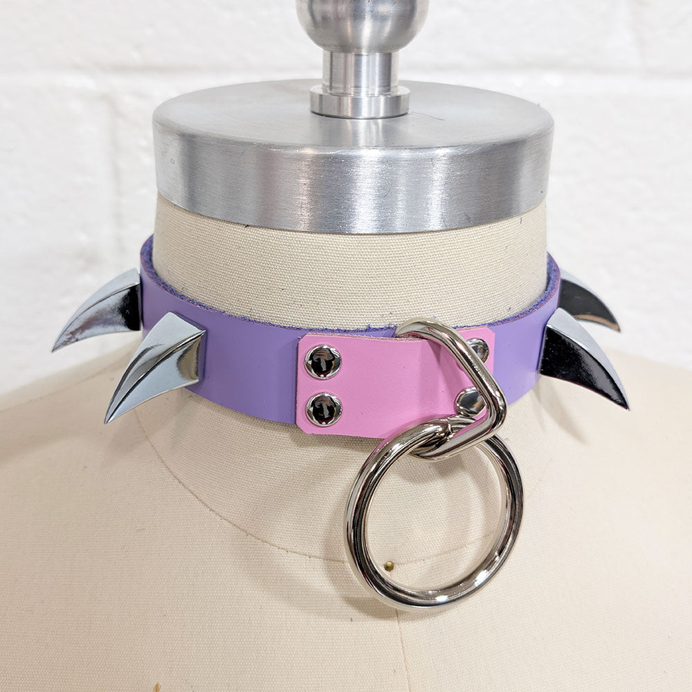 ☆Color-Swap Ringed Claw Collar