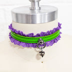 ☆ Color-Swap Mini Kitty Bell Lace Collar