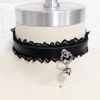 ☆ Color-Swap Mini Kitty Bell Lace Collar