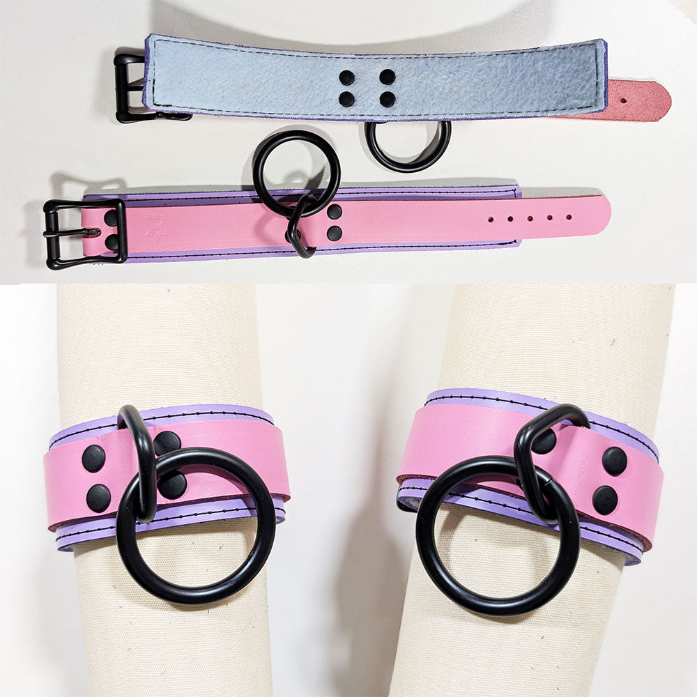 ☆ Color-Swap Deluxe Fleece Lined Wrist Cuff Set