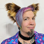 Pawstar Color-Swap Fox Ear+ Headband - fox ear headband for costumes, cosplay, fursuit, fashion, therian model 2