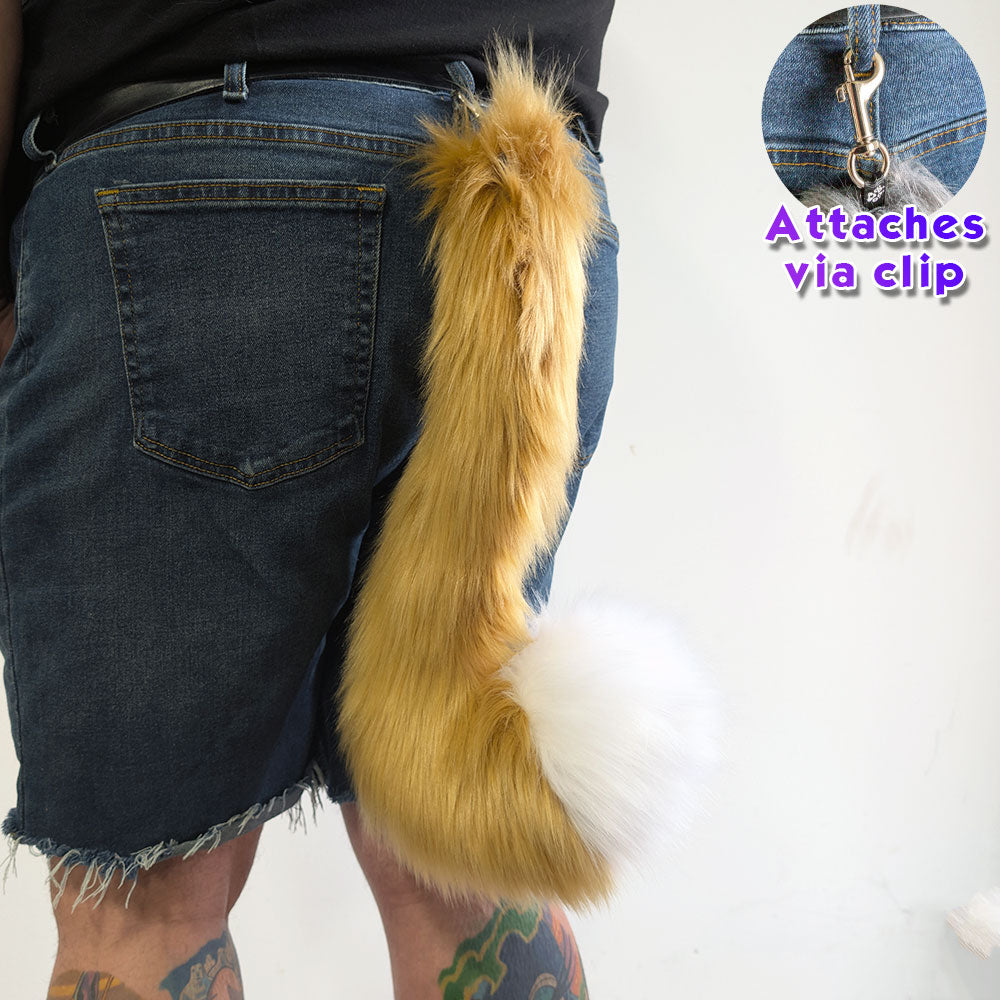 Chibi Kitty Curl Tail