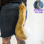 Chibi Kitty Curl Tail
