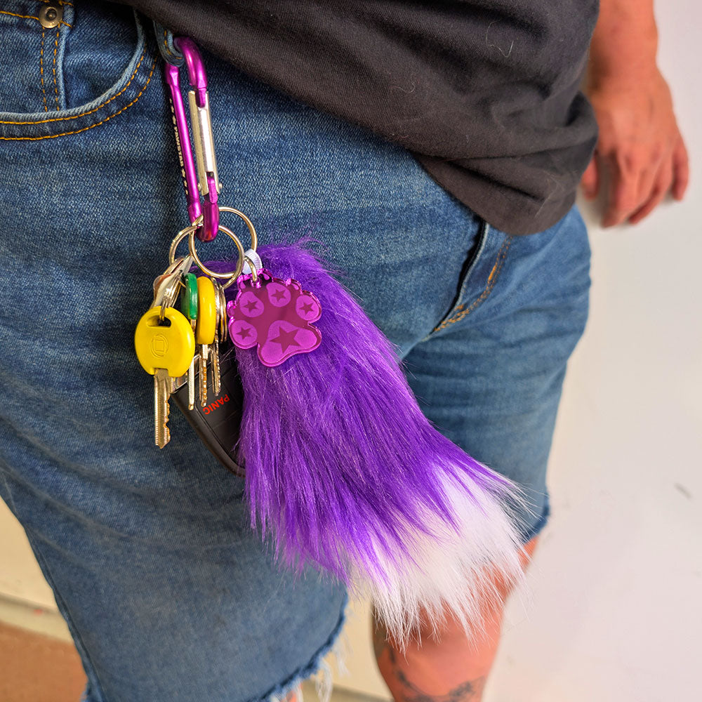 Nano Keychain Fox Tail