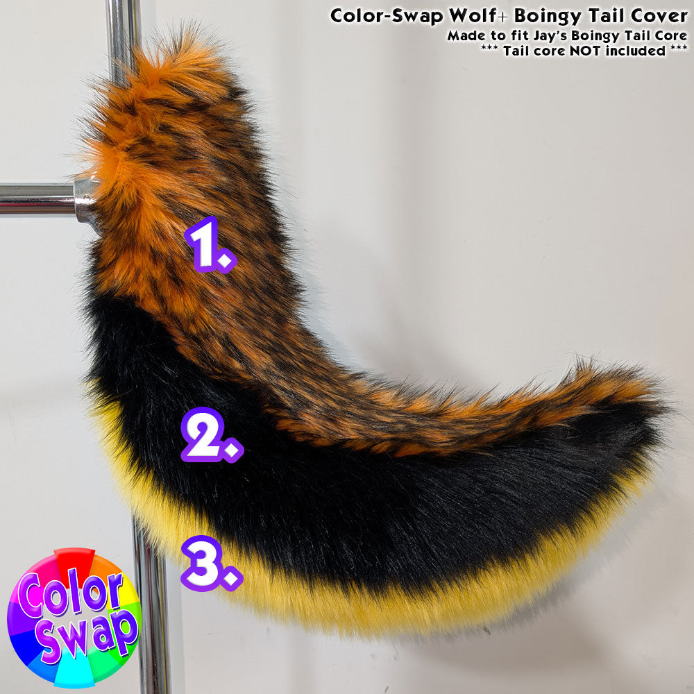 ☆Color-Swap Wolf+ Boingy Tail Cover