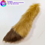 ☆ Color-Swap Chibi Fox Tail