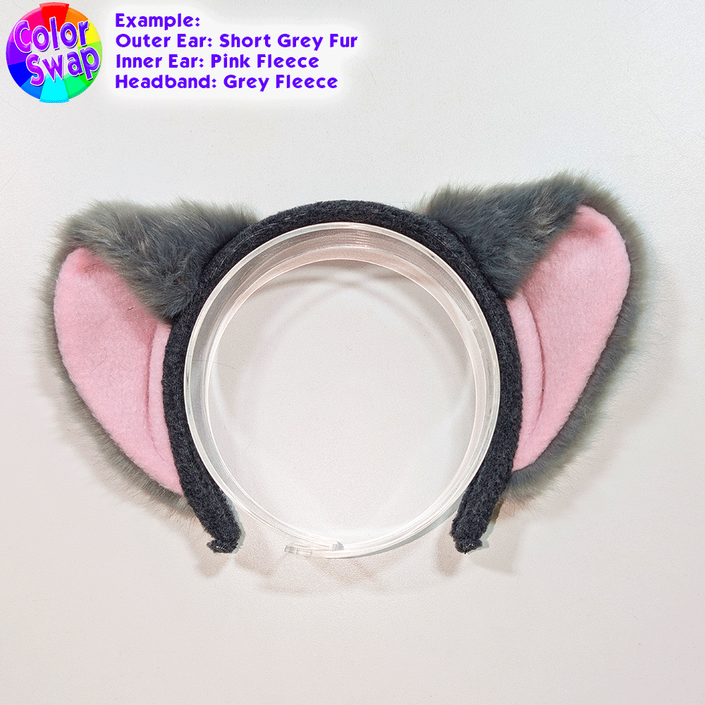 ☆ Color-Swap Lion Ear Headband