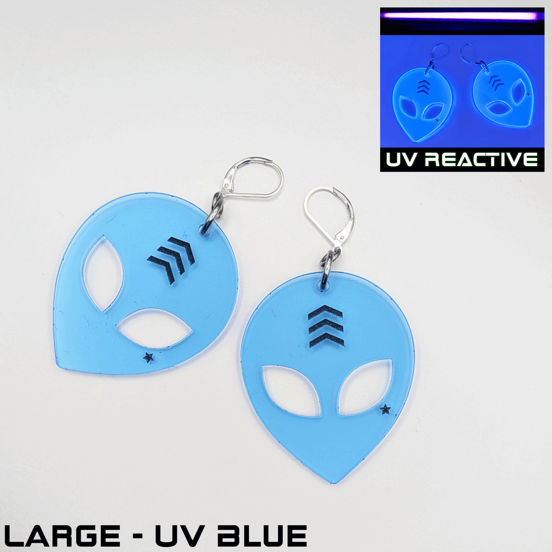 Alien Earrings