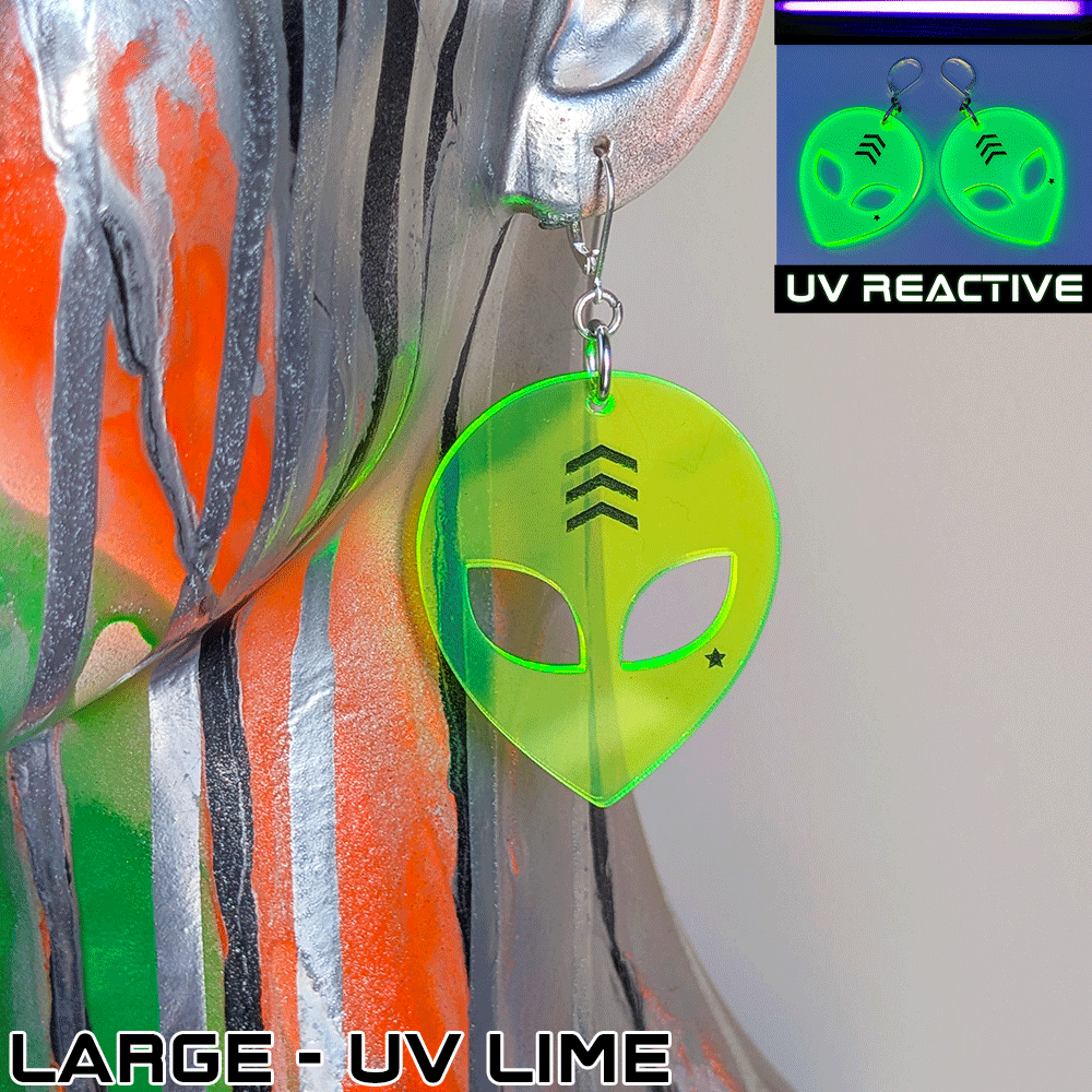 Alien Earrings