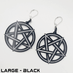 Witchy Pentacle Earrings