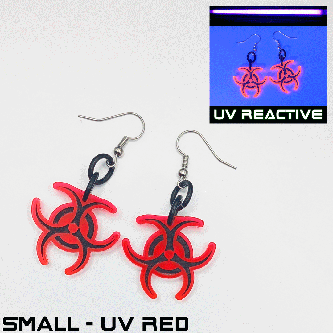 Biohazard Earrings