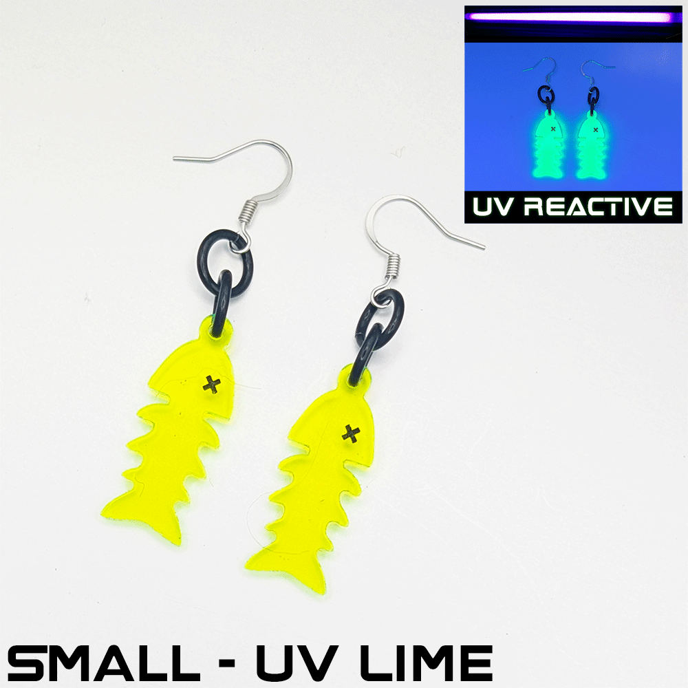 Fish Bone Earrings