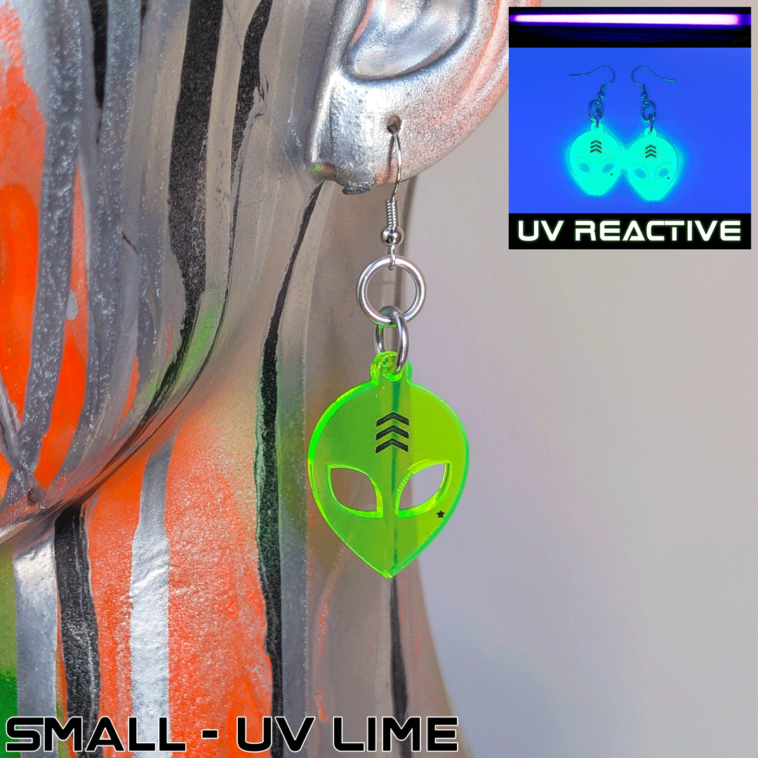 Alien Earrings