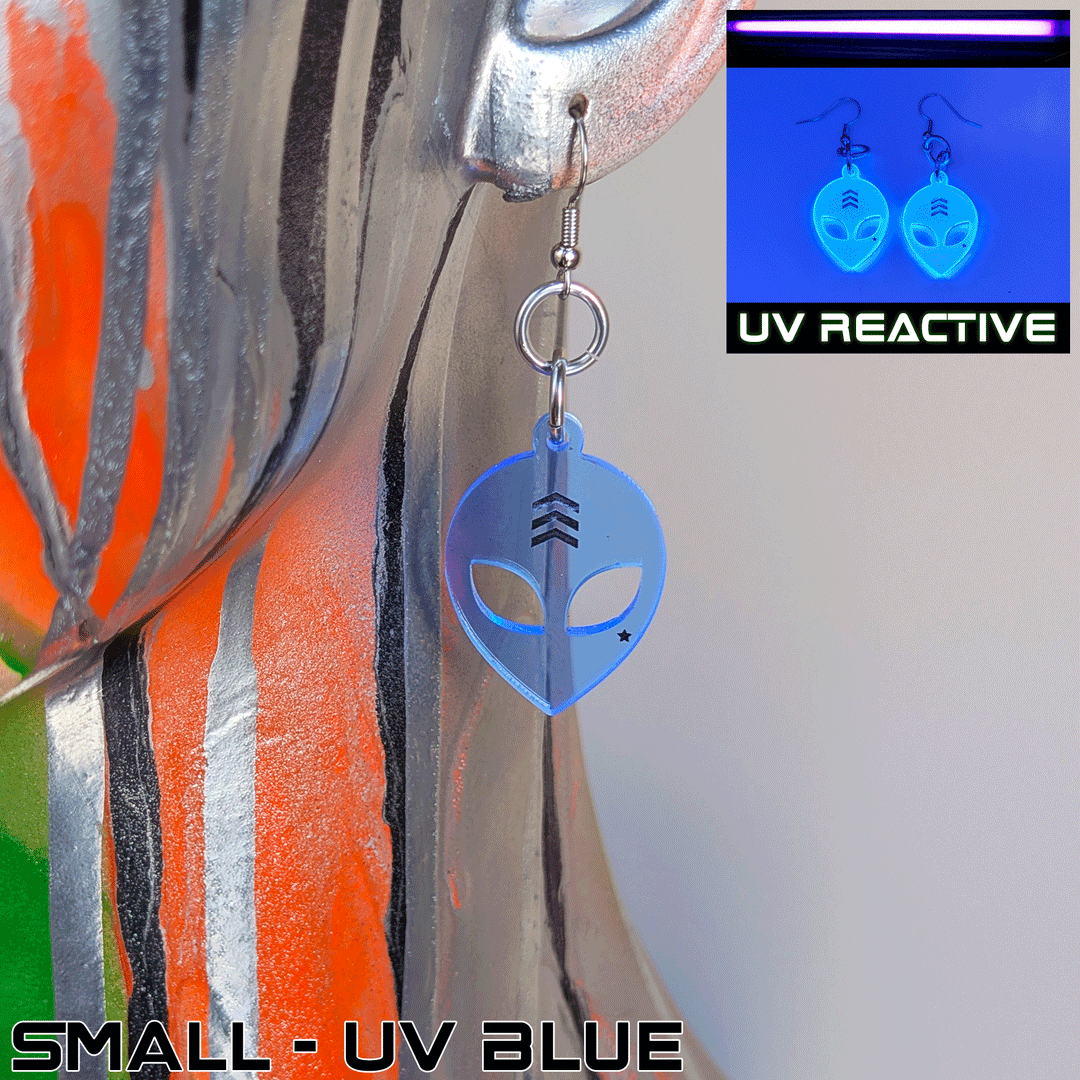 Alien Earrings