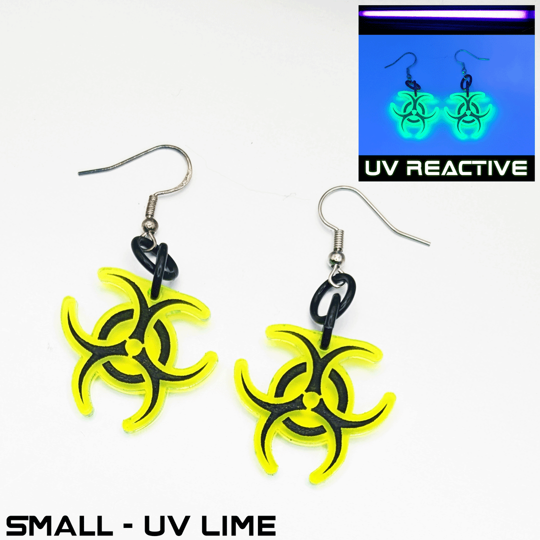 Biohazard Earrings