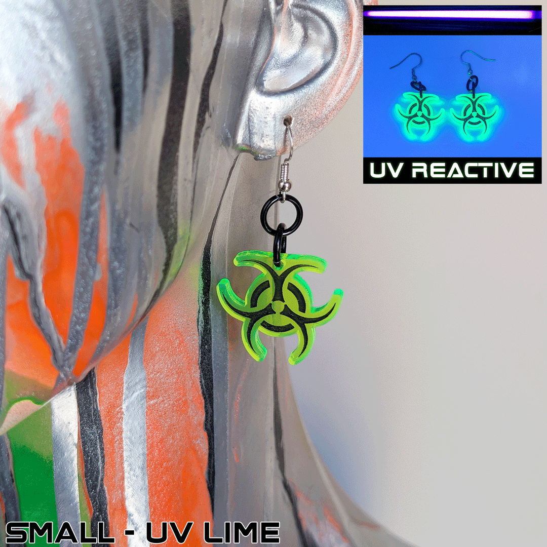 Biohazard Earrings