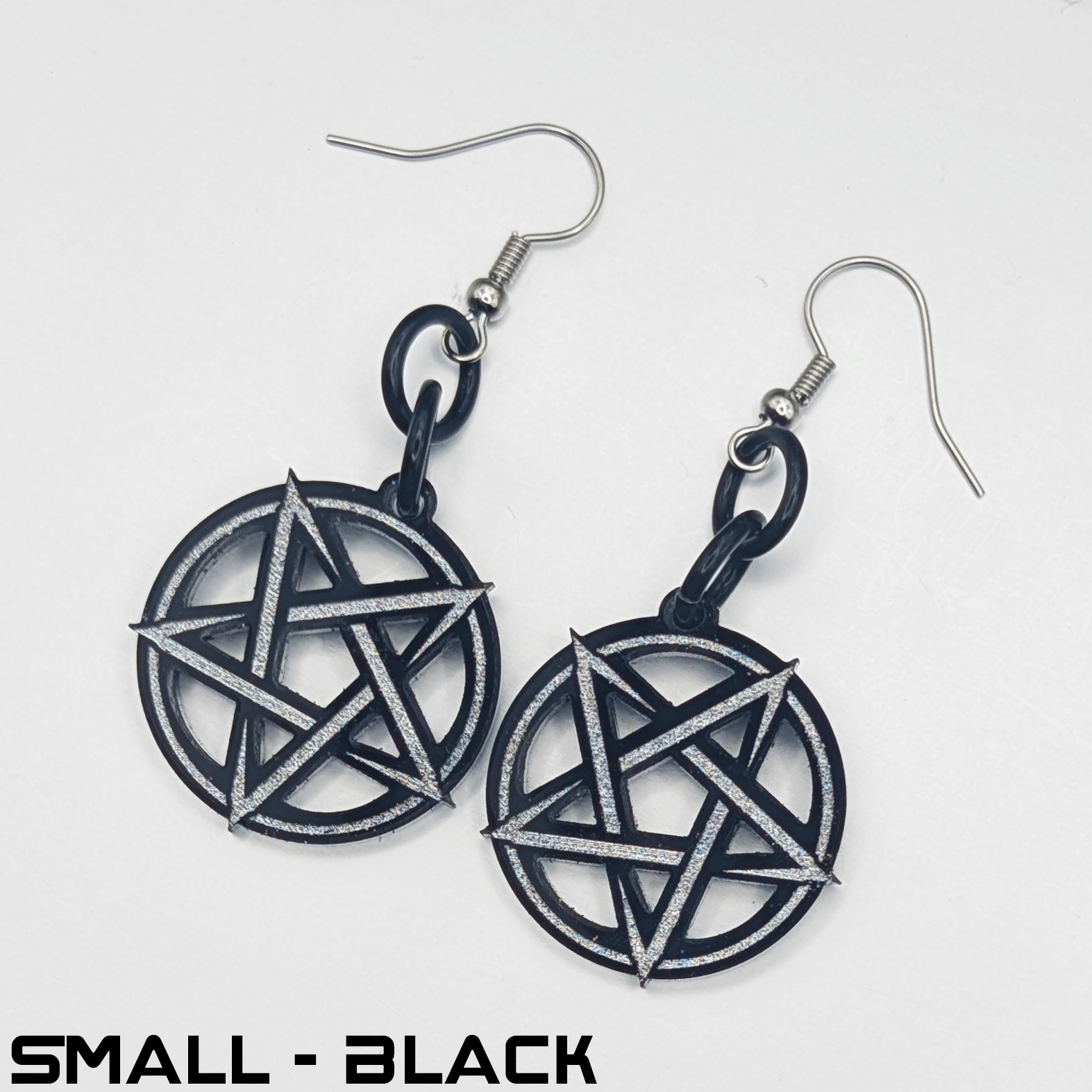 Witchy Pentacle Earrings