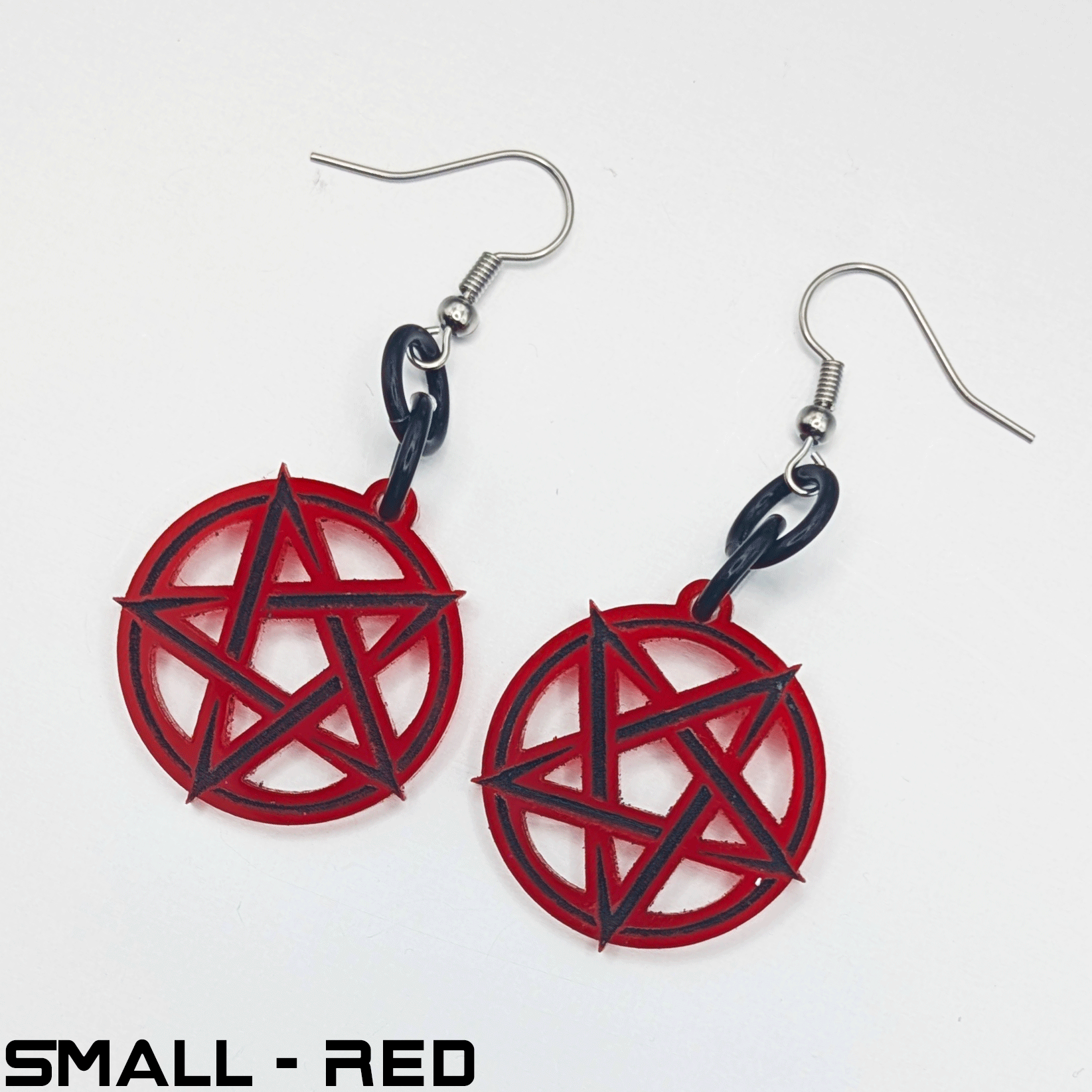 Witchy Pentacle Earrings