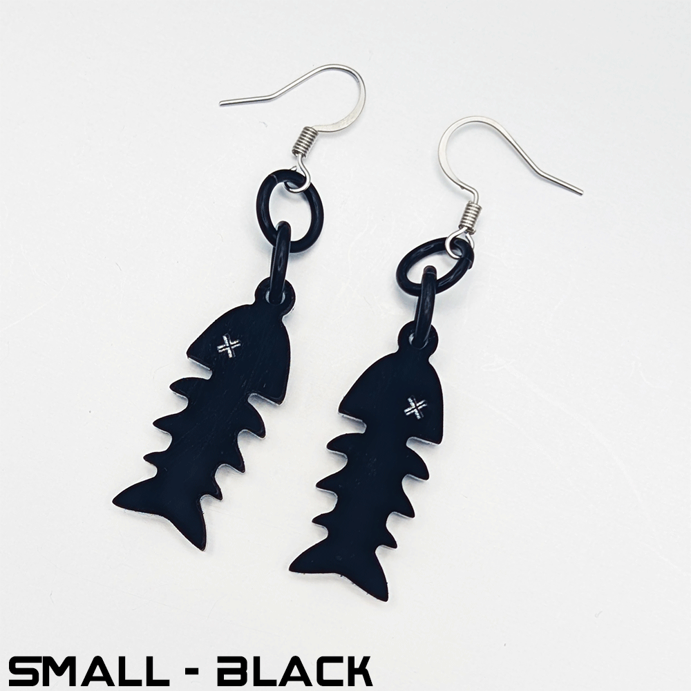 Fish Bone Earrings