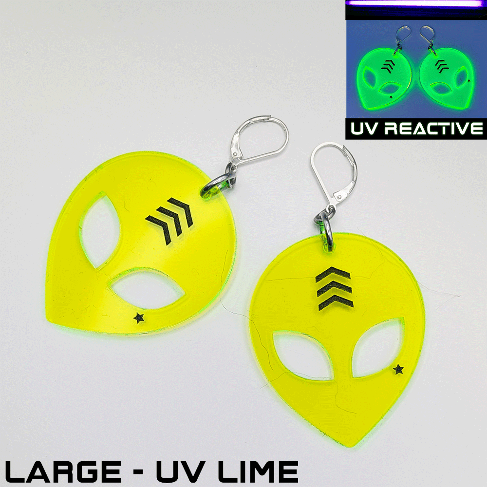 Alien Earrings