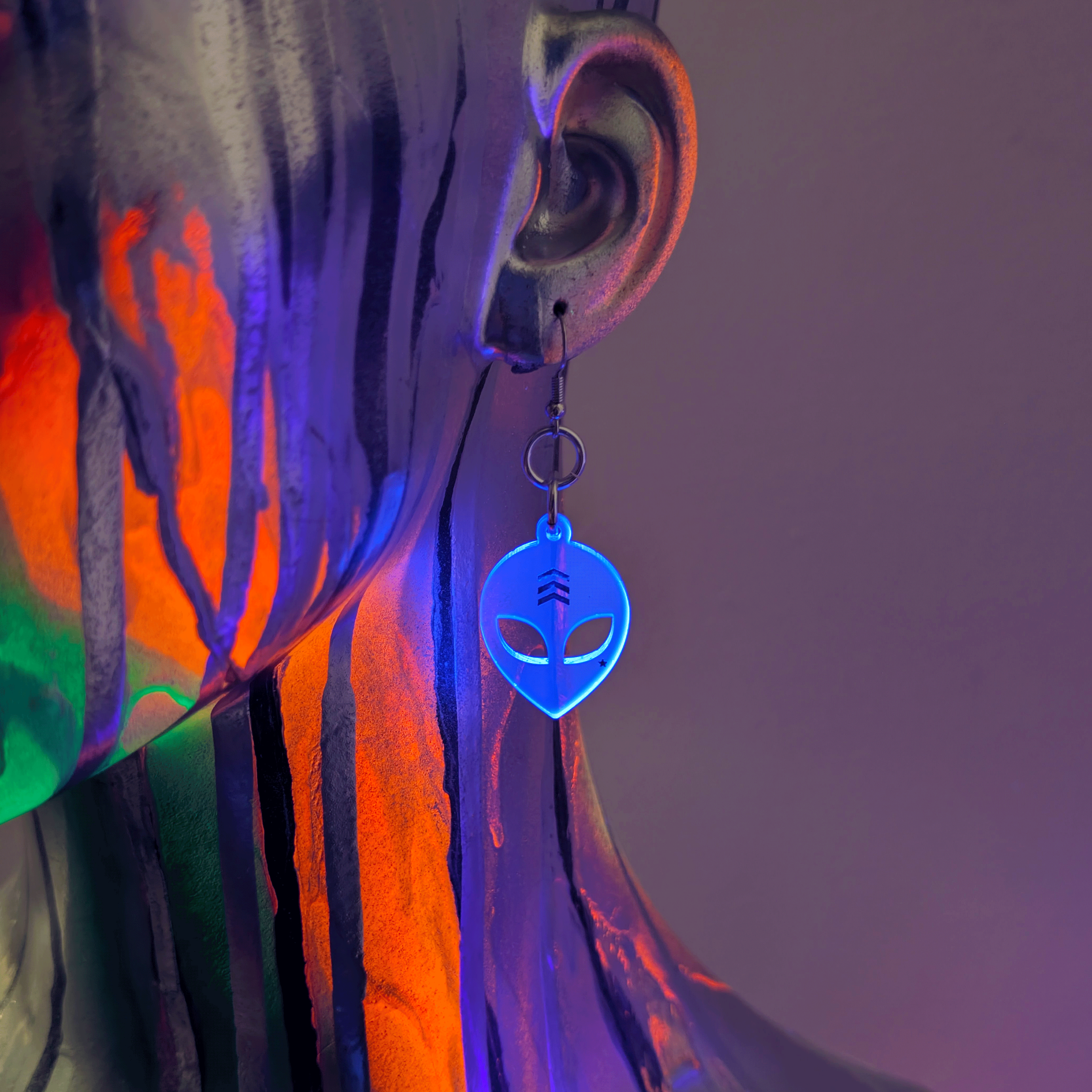 Alien Earrings