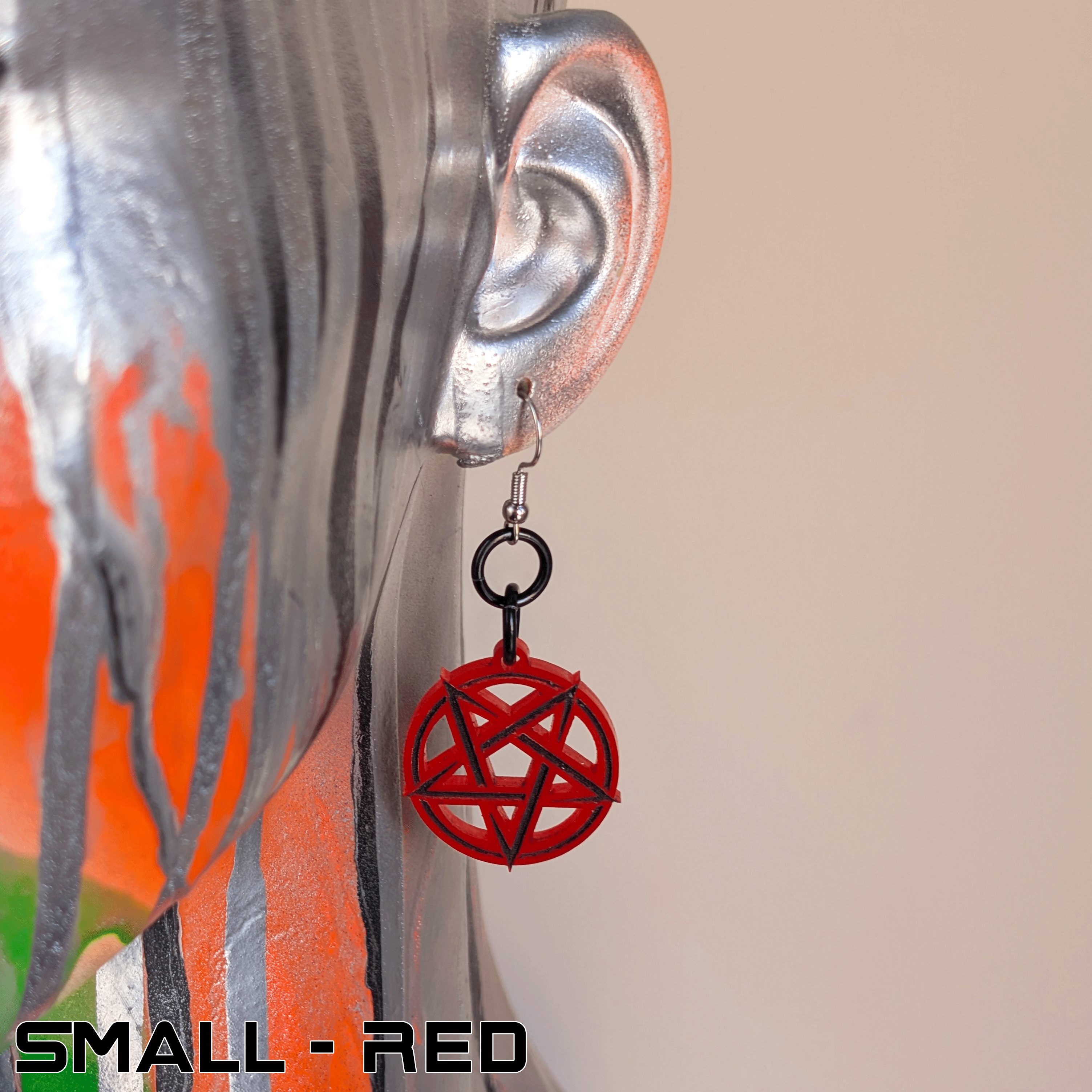 Witchy Pentacle Earrings