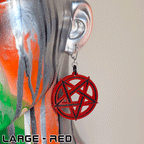 Witchy Pentacle Earrings