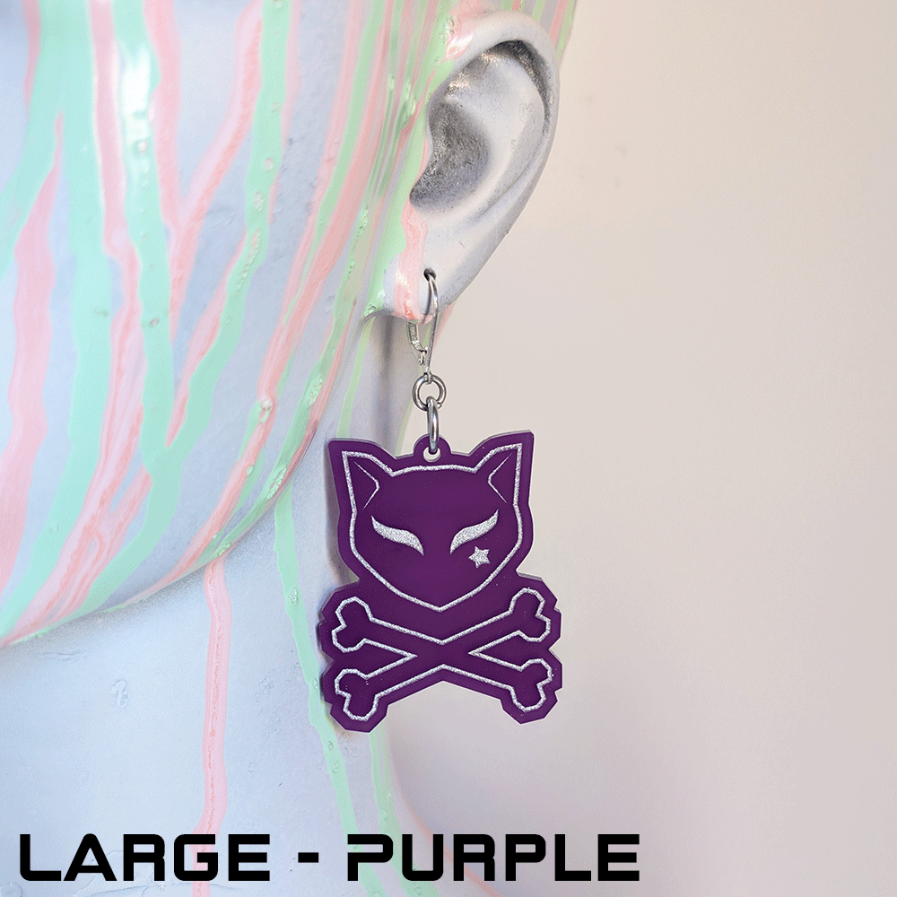Bad Kitty Earrings
