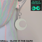 Lunar Crescent Earrings