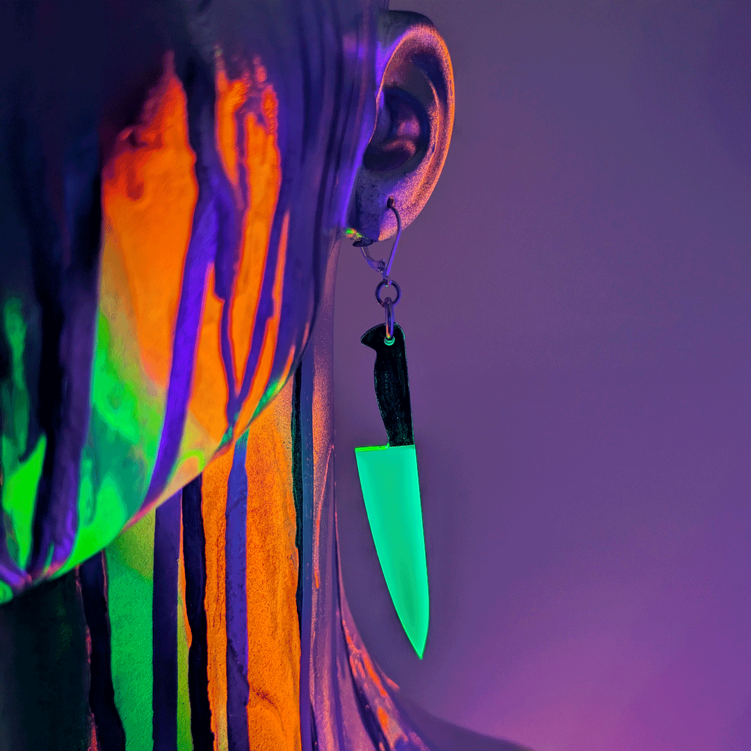 Knife to Meet You Earrings
