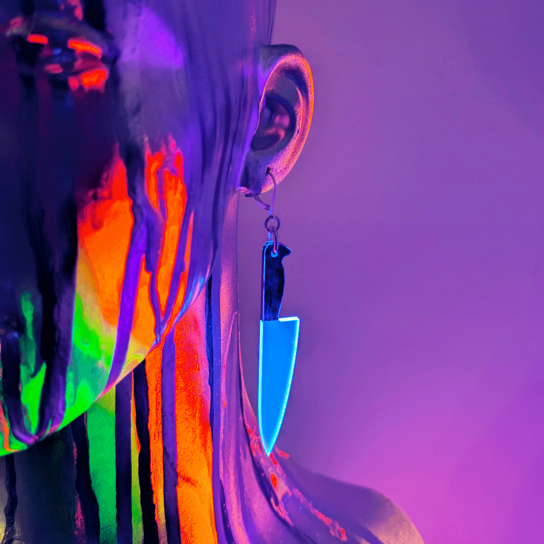 Knife to Meet You Earrings