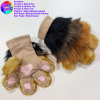 ☆ Color-Swap 3 Stripe PawMitts
