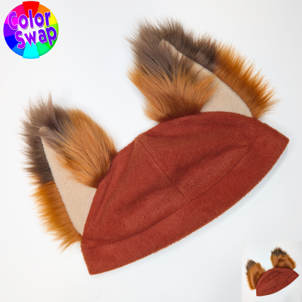 ☆ Color-Swap Fox Yip Hat
