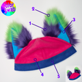 ☆ Color-Swap Fox Yip Hat