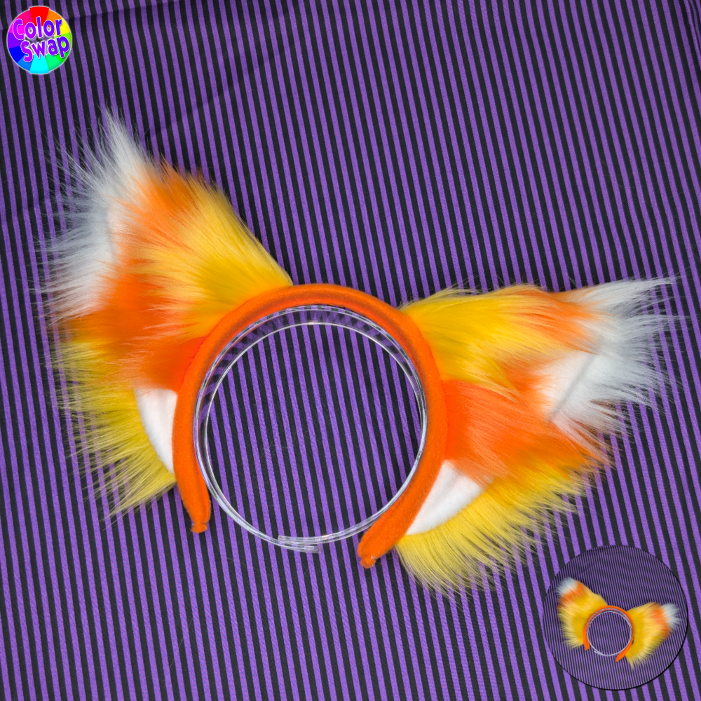 ☆ Color-Swap Fox+ Ear Headband