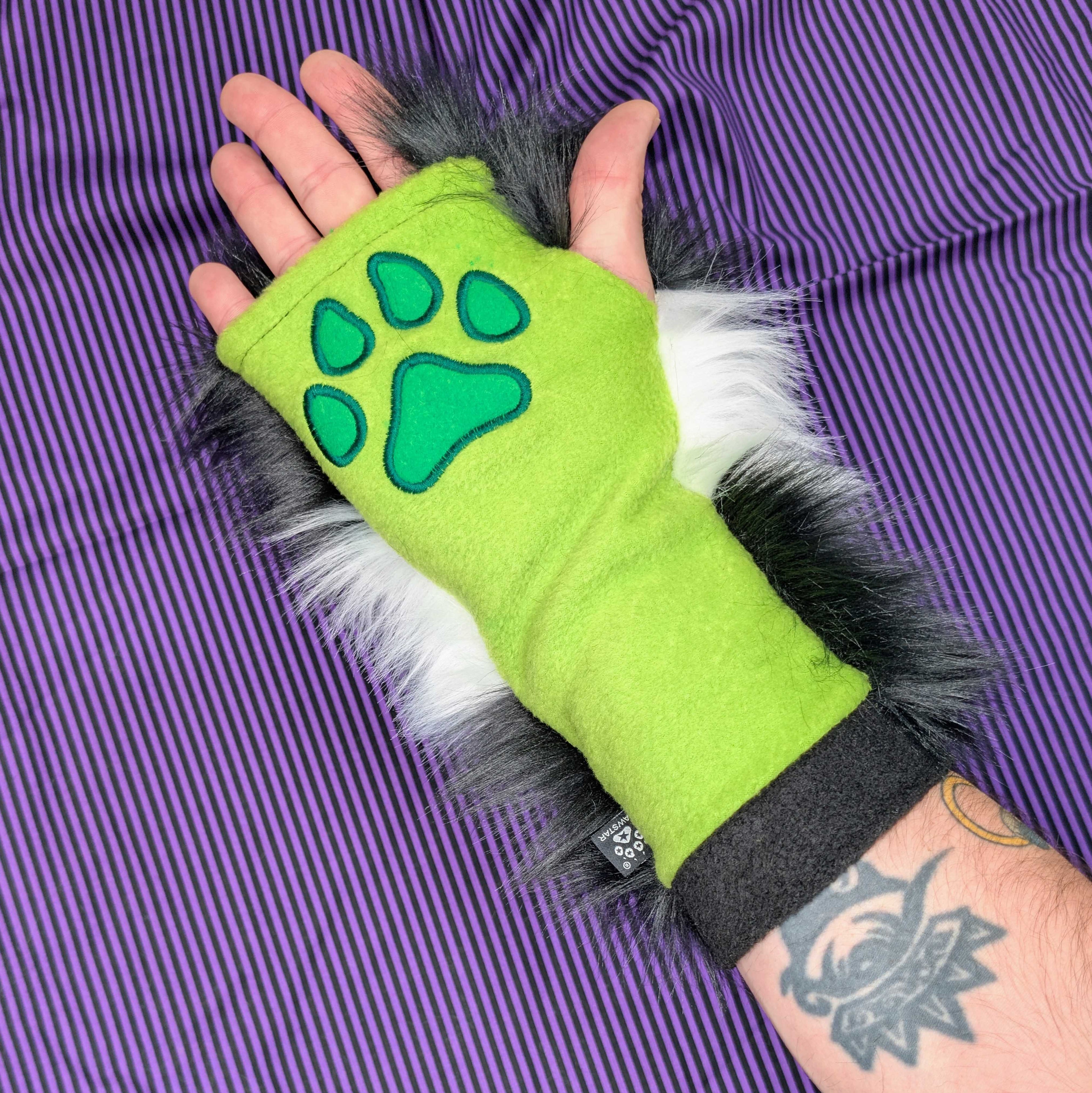Creepy Paw Warmers