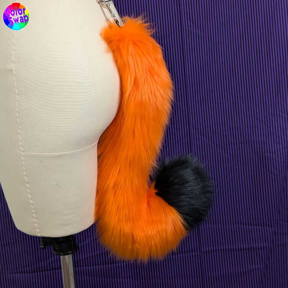 ☆ Color-Swap Chibi Kitty Curl Tail