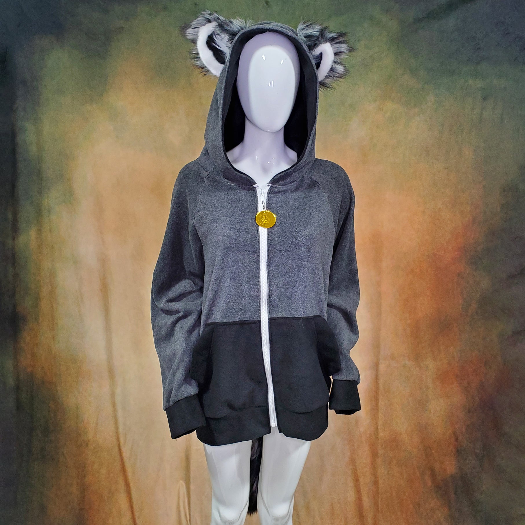 Raccoon Hoodie - Pawstar Pawstar clothing cosplay, costume, furry, hoodie, limited, ship-15, ship-30day, ship-5day