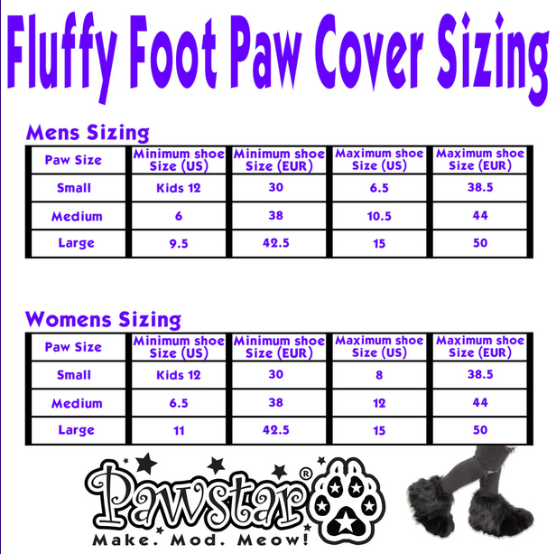 Opossum Outfit - Pawstar Pawstar Foot Covers fursuit, limited, opossum, outfit