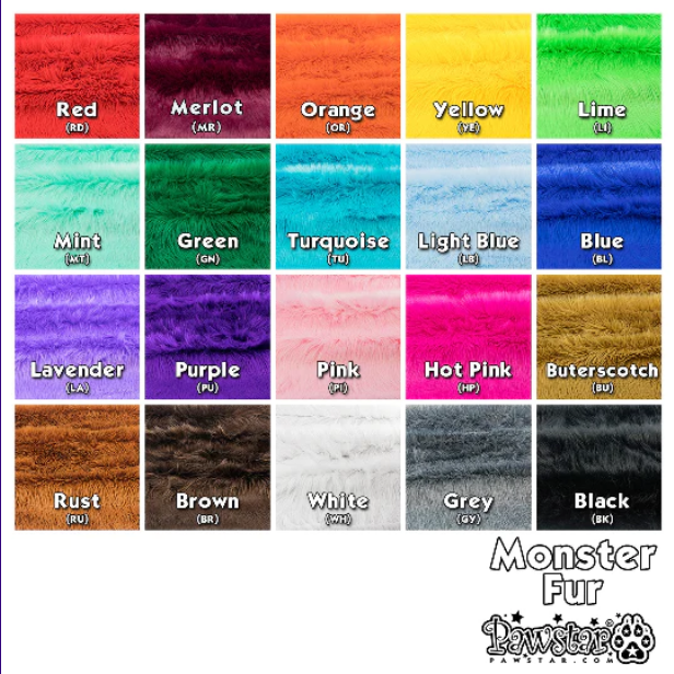 ✧ Monster Full Fur Skirt [Discontinued Product]