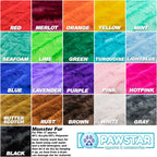 Pawstar standard faux fur swatch page
