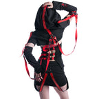Transfigurator Shrug DSFusion Dark Star Fusion Pawstar goth pastel kawaii lolita harajuku fashion cybergoth punk cyberpunk rave raver festival dog fashion for furry furries